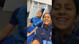 Jemimah Rodrigues & Team singing a Bollywood Song 🎵 #Shorts