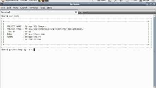 Python SQL Dumper - How to make a SQL injection into POST parameters