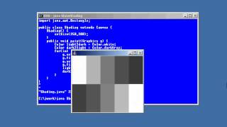 Lesson6 Shading Up and Down | Java Graphics Tutorial