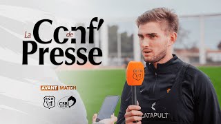 🎙️🏉 Conférence de presse avant le match  Narbonne vs Bourgoin-Jallieu !