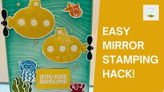 Easy Mirror Stamping Hack!