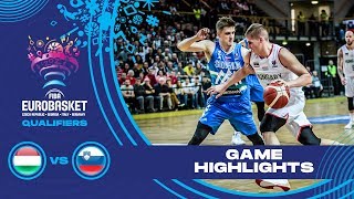 Hungary v Slovenia - Highlights - FIBA EuroBasket 2022 - Qualifiers