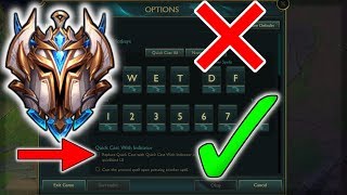 Challenger Player's Settings and Hotkeys - (League of Legends)
