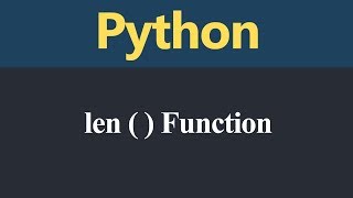 len Function in Python (Hindi)