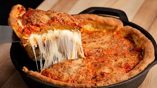 Chicago-Style Deep Dish Pizza Recipe!