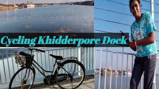 Short Distance Cycling 🚴🚴 Sakher Bazer To Khidderpore Dock🚢