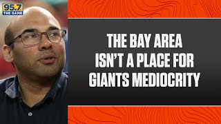 The Bay Area isn't a place for mediocrity. Somebody should tell the Giants.