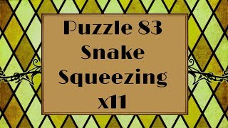 Professor Layton and the Azran Legacy - Puzzle 83: Snake Squeezing x11