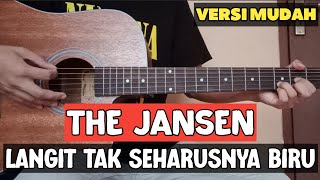 (Tutorial Gitar) THE JANSEN - Langit tak seharusnya biru | Versi mudah