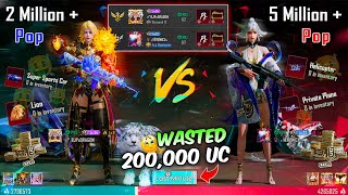 Rich VS Rich !🤑 Fight For Top #1 - BGMI Popularity Battle - Round 2 || BJPxDRAGON vs VERONICA 🤯 5m 🔥