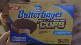 Ice Creamed My Pants - Butterfinger Peanut Butter Cups Ice Cream Bar