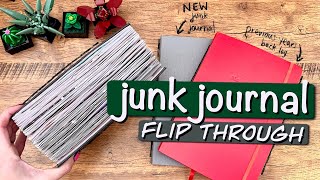 my first junk journal flip through📓 | + new junk journals 🖊