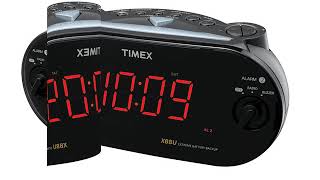 Timex T715BW3 Dual Alarm Clock Radio