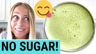 Keto Matcha Latte Recipe For Intermittent Fasting [ZERO SUGAR]