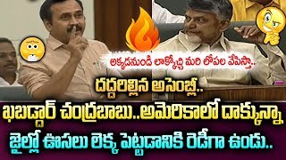 అమెరికాలో ఎక్కడ దాక్కున్నా లాక్కొచ్చి జైల్లో వేస్తా | YCP MLA Alla Ramakrishna Fires On Chandrababu