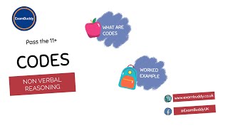 Eleven plus (11+) Non-verbal reasoning; 'Codes' - ExamBuddy