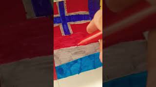 Drawing the flag of the Netherlands! requested by @TotallyMyself1