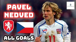 Pavel Nedvěd | Goals for Czech Republic