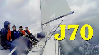 J70 Sailing in 30 Knots!!!