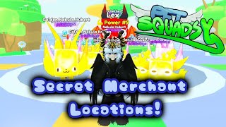 Secret Merchant Locations | Pet Squads Y