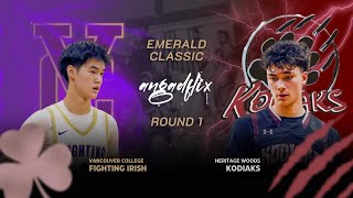 4A #4 Vancouver College vs HM Heritage Woods... Round 1 of the Legendary Emerald Classic