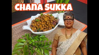 Chana Sukka | ಕಡಲೆ ಸುಕ್ಕ | In Hindi | Make it for any occasion | Mangalore Style | #tasty | #yummy