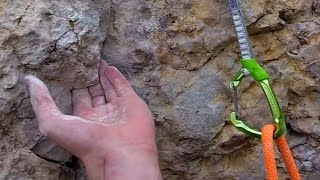 Doberdò, Abo 6a+ w/o the drop-knee | Free Climbing | Italy, Karst