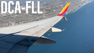 Full Flight #25 - Southwest Airlines - Boeing 737-700 - Washington DC (DCA) to Fort Lauderdale (FLL)