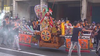 《聖帝帥氣坐龍頭鳳尾轎~八太保降乩~參拜東隆壇》南龍南聖殿文衡聖帝開光覲朝回駕遶境