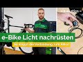 Wie kann ich ein Licht für mein e-Bike nachrüsten? 💡| e-Bike Licht Nachrüsten erklärt