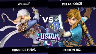 Fusion # 182 - WebbJP (Sheik) vs Deltaforce (Link) - Winners Final