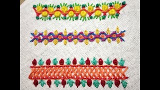 239-Herringbone stitch mobifications with basic stitches(Hindi/Urdu)