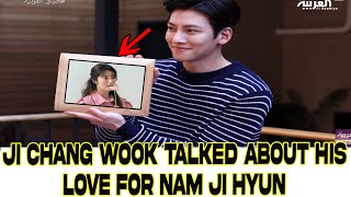 Ji Chang Wook talked about his love for Nam Ji Hyun