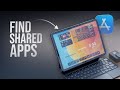 Where to Find the Shared Apps in iPad? (explained)