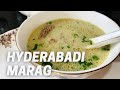 HYDERABADI MUTTON MARAG | AUTHENTIC HYDERABADI MUTTON SOUP RECIPE | FIVE FOOD MAKERS