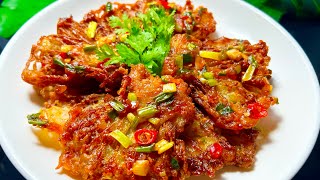 Cách Làm Nấm Kim Châm Chiên Giòn Sốt Nước Mắm Chay - Món Chay Ngon Đơn Giản Dễ Làm