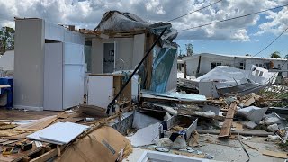 West Michigan couple combing through destroyed Florida home