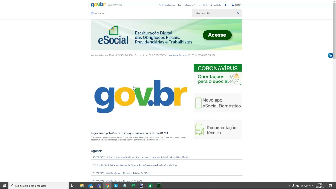 Como Acessar O ESocial Pelo GOV.BR? - YouTube