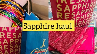 Sapphire winter clearance sale 50% off and 70% off | Sapphire sale flate 50% off | Sapphire haul😍