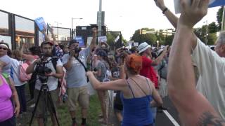 Bernie Sanders backers raise a ruckus outside DNC