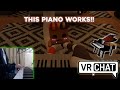 THIS PIANO PLAYS WITH ME VIRTUALLY!! | VRChat Piano Moments