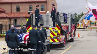 Travis Mahoney Elkhart Fire Dept Funeral