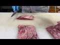 東京秋川牛 インサイドスカート 黒毛和牛焼き肉用カット　tokyo wagyu