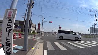 【自転車車載】吉川市保付近～さくら通り・県道67号葛飾吉川松伏線～吉川美南地下道～三郷市彦成2丁目付近(2019/05/26)