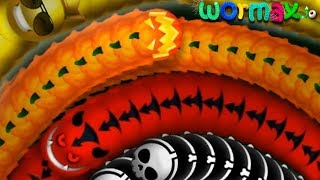 Wormax.io © Epic Wormaxio Beat 99514 Plus Unlucky Halloween Snakes - Wormax Hack World Not Record ✓