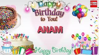 Happy Birthday ANAM _|🎂|_ Birthday Song_|🎂|_Best_Wishes_||