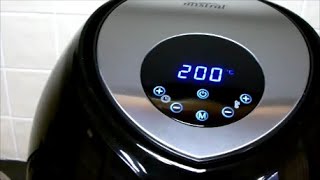 Mistral 10 Litre Digital Air Fryer Review by Singer and Cook Graham Leer