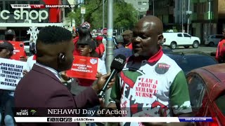 NEHAWU Day of Action over community healthcare workers' recurring fixed-term contracts