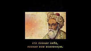 краткий разбор цитаты Омара ХайамаТот, кто познал себя, познал всю вселенную.