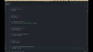 Golang Command pattern && NoTalk